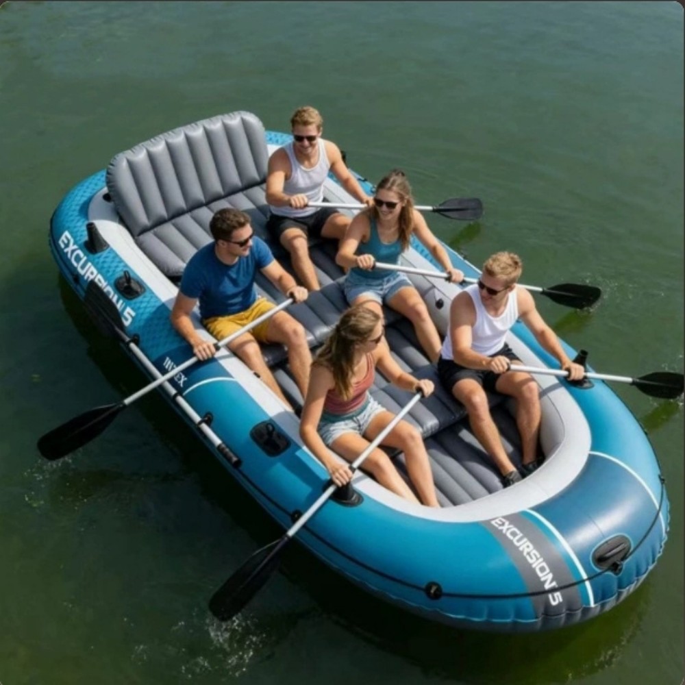 Fishing Boat Inflatable - 2 kişilik 4 kişilik kalın kano,