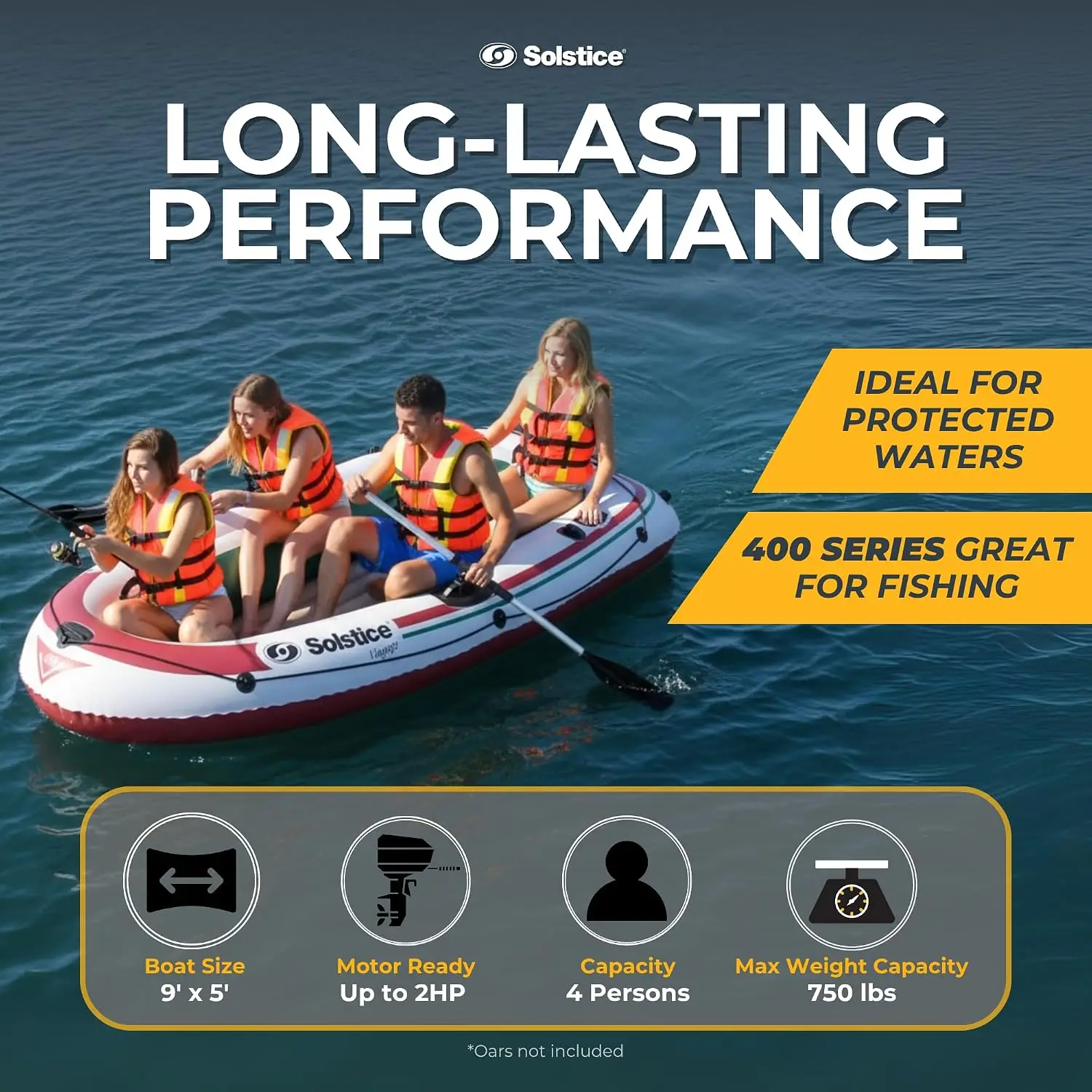 Çok Satan Solstice Voyager 4 K - Fishing Boat Oar incelemesi ve fiyatı