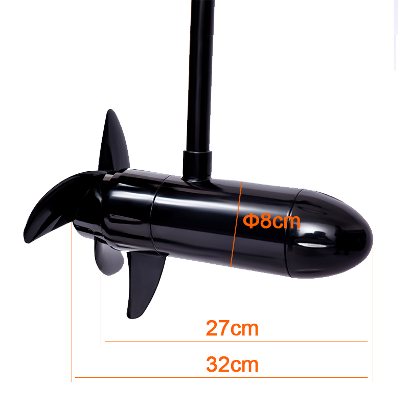 DC 12 V 40 LBS Dıştan Takma Mo - Fishing Boat Trolling Motor incelemesi ve fiyatı