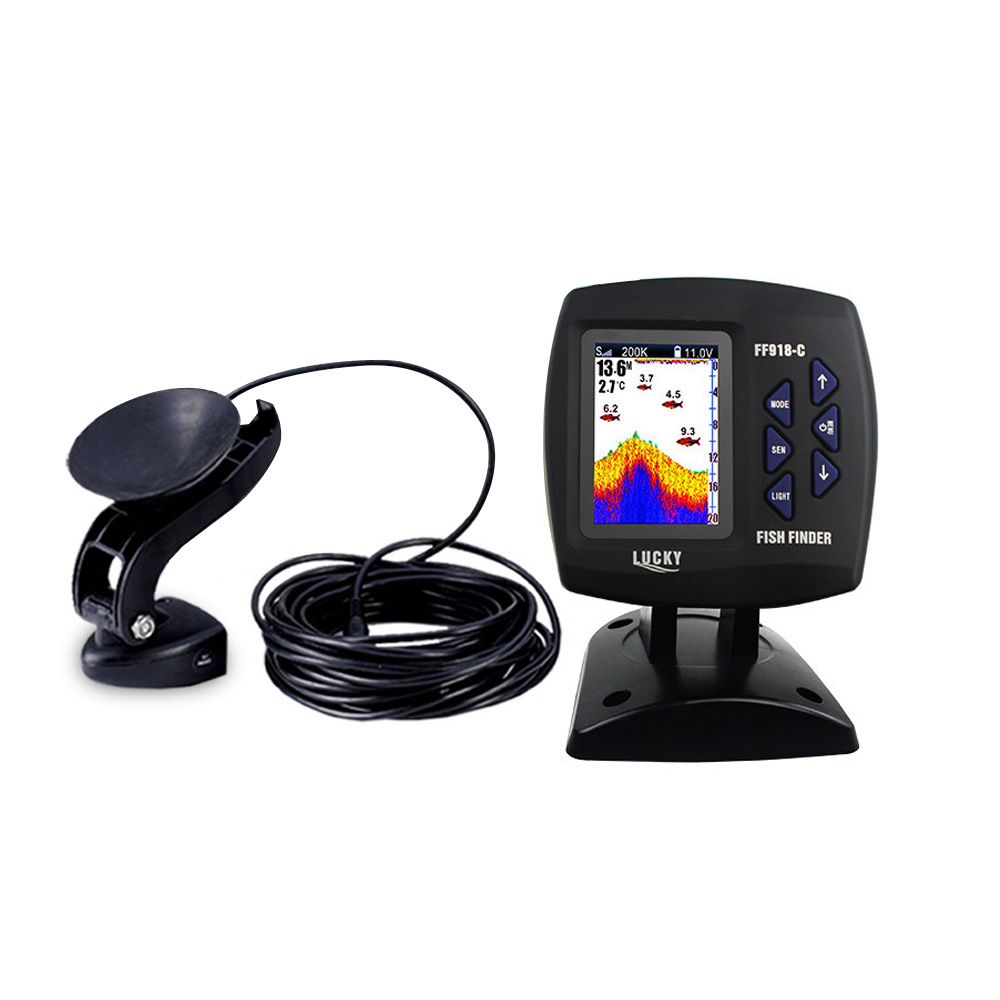 FF918-C100DS renkli ekran kabl - Fishing Boat Depth Finder incelemesi ve fiyatı