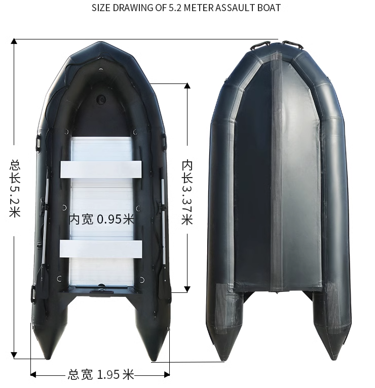 5.2.M Kalınlaştırılmış Fırtına - Fishing Boat Inflatable incelemesi ve fiyatı